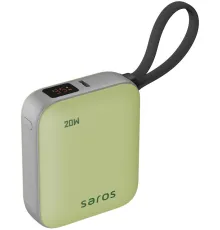 Внешний аккумулятор SAROS AXL102 20W 10000mAh зеленый