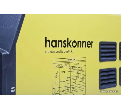 Сварочный инвертор Hanskonner HWM4023
