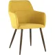 Стул с подлокотниками Stool Group Кинг желтый