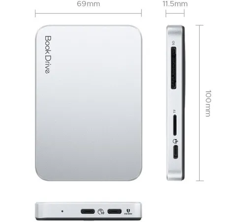 Внешний накопитель Orico BookDrive P10Pro 512GB