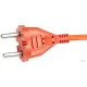 Удлинитель Uniel YX10-101 /UCK-1N/2x1,00/20M/F ORANGE UL-00010800