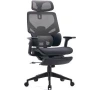 Офисное кресло CACTUS CS-CHR-MC01-GYBK черный/серый