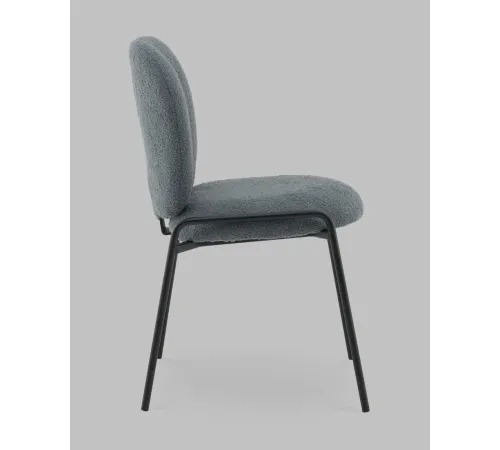Стул Stool Group Моллек AV 438-Fl83-9005 букле темно-серый