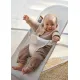 Шезлонг BabyBjorn Balance Mesh 0051.29 silver/white