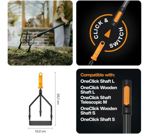 Культиватор разрыхлитель Fiskars 1080685