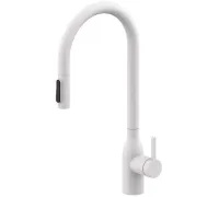 Смеситель Paulmark Iniversal Un213880-WH белый/белый матовый