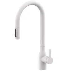 Смеситель Paulmark Iniversal Un213880-WH белый/белый матовый