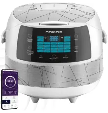 Мультиварка Polaris PMC 5017 Wi-Fi IQ Home серебристый
