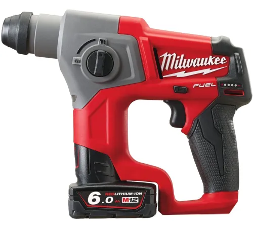 Перфоратор Milwaukee M12 CH-602X FUEL 4933451510 с 2-мя АКБ, кейс