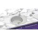 Кухонная мойка Berge BR-6201 серый матовый