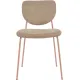 Стул Stool Group Gigi DRC-9155 коричневый/ножки розовые