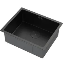 Кухонная мойка ARFEKA ECO AR 550*450 POP-UP BLACK PVD NANO DECOR