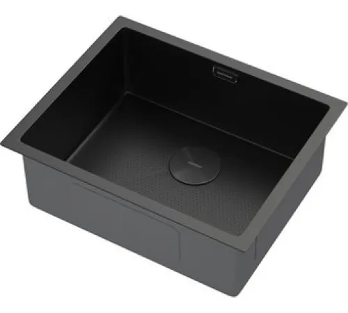 Кухонная мойка ARFEKA ECO AR 550*450 POP-UP BLACK PVD NANO DECOR