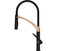 Смеситель Rubineta Ultima-50 BK/RG UL500638