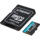 Карта памяти Kingston Canvas Go! microSDXC 64GB SDCG4/64GB с адаптером