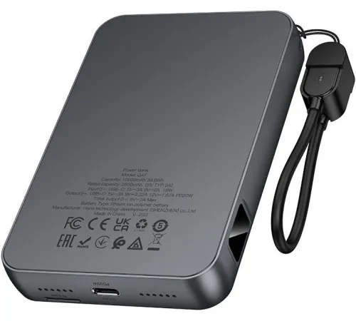 Внешний аккумулятор Hoco Q47 10000mAh черный