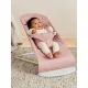 Шезлонг BabyBjorn Bliss Cotton Petal Quilt розовый
