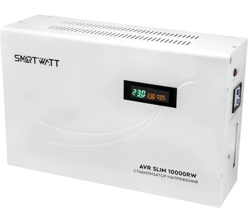 Стабилизатор напряжения SmartWatt AVR SLIM 10000RW