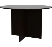 Офисный стол для переговоров МДК СП-К круглый 1200x1200x750 венге