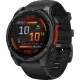 Умные часы Garmin Fenix 8 47мм серый, черный силиконовый ремешок