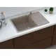 Кухонная мойка GranFest GF-LV-760L графит