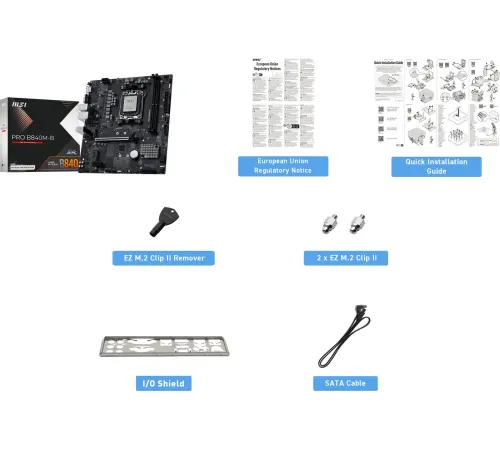 Материнская плата MSI Pro B840M-B