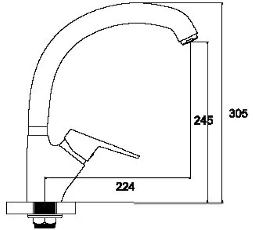 Смеситель Ledeme H40 L5940
