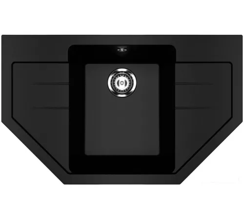 Кухонная мойка Ulgran U-609 344 ультра-черный