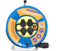 Удлинитель на катушке Glanzen EB-40-011