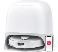 Робот-пылесос Roborock Qrevo Curv V10VIV QRC02-02 с русской озвучкой, белый