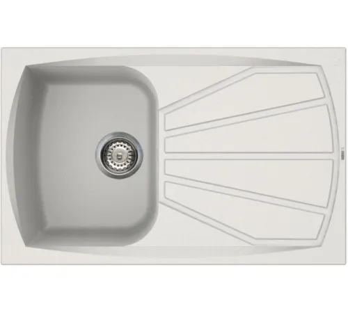 Кухонная мойка Elleci Living 300 Bianco Titano 68