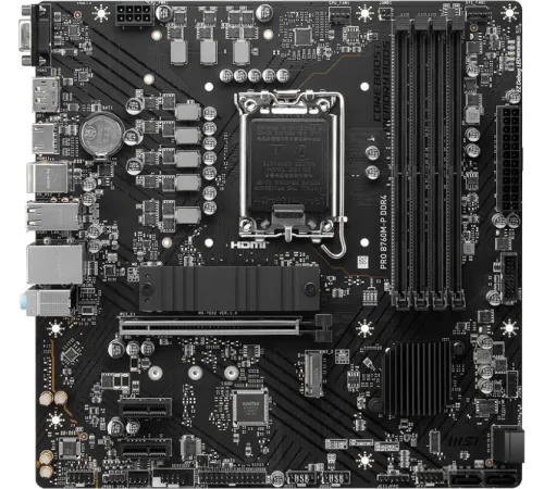 Материнская плата MSI Pro B760M-P DDR4