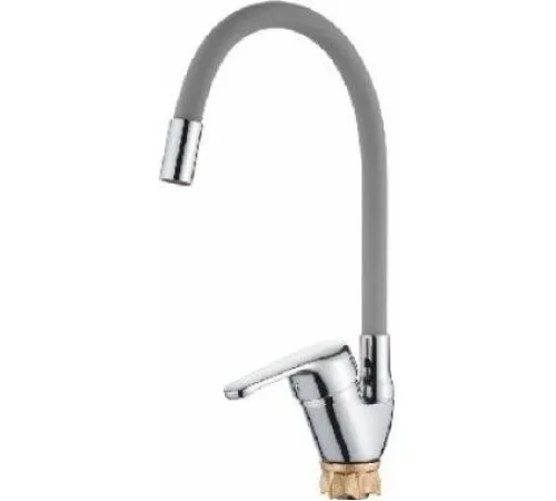 Смеситель Ledeme L4132-9 хром/серый