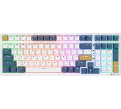 Клавиатура Royal Kludge RK98 RGB Klein Blue RK Brown