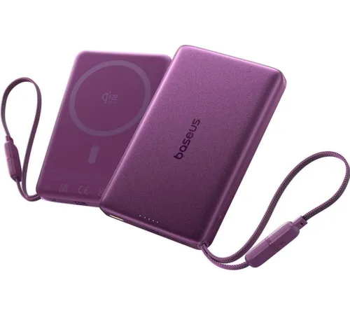 Внешний аккумулятор Baseus PicoGo AM52 45W 10000mAh фиолетовый