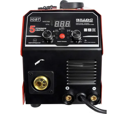 Сварочный инвертор Brado MIG/MMA-250L