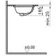 Умывальник Vitra S20 5474B003-0618