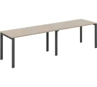 Стол Norden s-b-s 240x70x75 SG.222.OD.63.AN дуб темный/антрацит