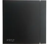 Осевой вентилятор Soler&Palau Silent-100 CHZ Matt Black Design 5210402300-011000