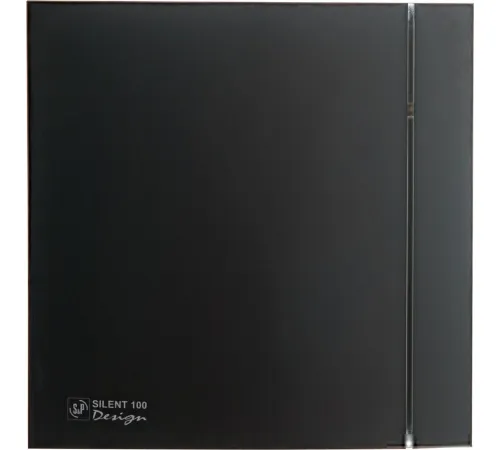 Осевой вентилятор Soler&Palau Silent-100 CHZ Matt Black Design 5210402300-011000