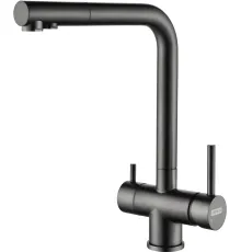 Смеситель ARFEKA Geminia black PVD