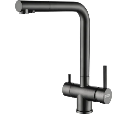 Смеситель ARFEKA Geminia black PVD