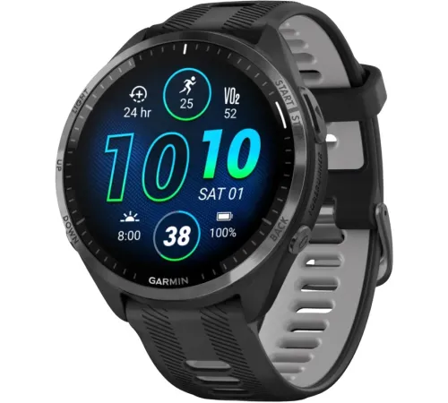 Умные часы Garmin Forerunner 965 черный/серый