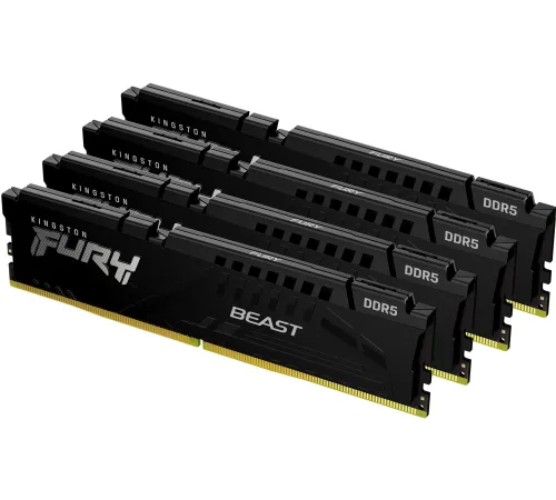 Оперативная память Kingston FURY Beast 4x16ГБ DDR5 5600МГц KF556C40BBK4-64