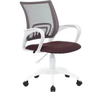Компьютерное кресло Brabix Fly MG-396W 532398 белый/коричневый TW-09A/TW-14C