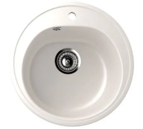 Кухонная мойка Berge BR-5200 белый матовый