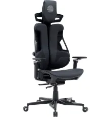 Игровое геймерское кресло CACTUS CS-CHR-DUO-BBK черный кожзам