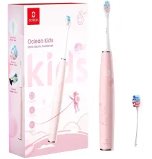 Электрическая зубная щетка Oclean Kids розовый