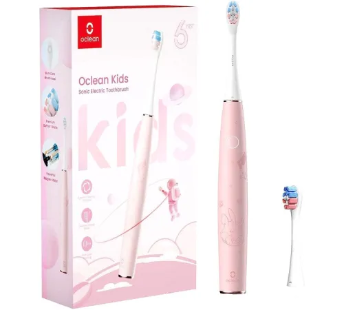 Электрическая зубная щетка Oclean Kids розовый