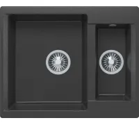 Кухонная мойка Polygran Brig-620 черный 16